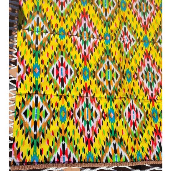 Vintage Native Southwestern Tribal Print Tablecloth Boho - Picture 2 of 6